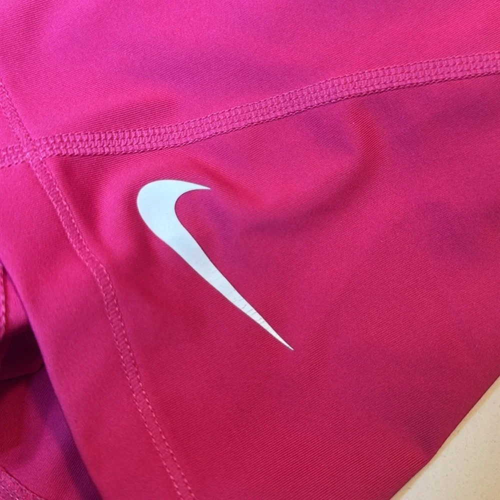 Nike Women's Vibrant Pink Bike Shorts